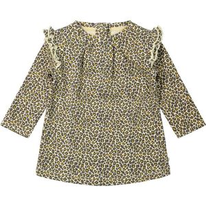 Ducky Beau dress leopard pattern