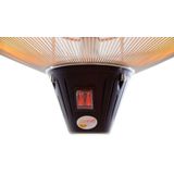 Sunred Hangende Verwarmer Sirius 2100W Halogeen Zilver CE09