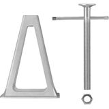 ProPlus - Steunen Set - Aluminium - Voor Caravan of Aanhanger