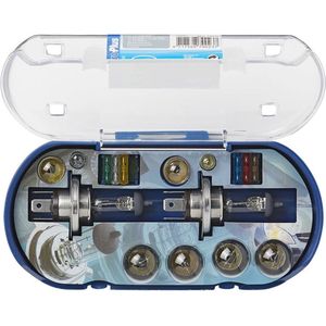 ProPlus - Reservelampenset - H4 - 16 Delig - Inclusief Diverse Onderdelen