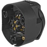 ProPlus Stekkerdoos - 13-polig - PVC - Jaeger type - zwart