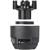 ProPlus Stekkerdoos - 13-polig - PVC - Jaeger type - zwart