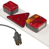 ProPlus - Verlichtingsbalk - Zwart - Kunststof - 137 cm met Mistlamp