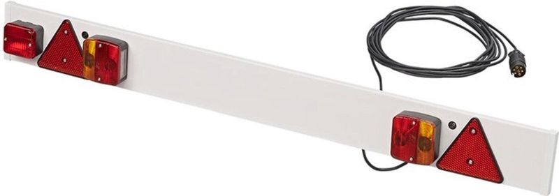 ProPlus - Verlichtingsbalk - Zwart - Kunststof - 137 cm met Mistlamp