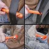 ProPlus Veiligheid Noodhamer Oranje met Gordelsnijder