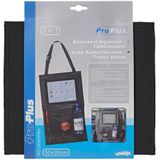ProPlus Autostoel organizer - tablethouder - 3 opbergvakken - 50 x 30 cm - zwart