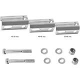 ProPlus Kogelkoppeling - Rond - Geremd - Ø35-50 mm - Max. 3000 kg - Verzinkt