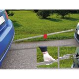 Pro Plus Sleepstang Set - 2 Ton - 180 cm - Zilver