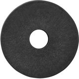 Pro Plus Koordhouder - Rond - Ø 19/25 x 13 mm - Kunststof - Zwart - 10 stuks