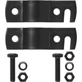 Pro Plus Trekhaak Hulpkoppeling - Klemdeel - met Sleuf - Zwart