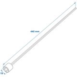 Pro Plus Verlengadapter - Lengte 440 Mm - 19 Mm T.b.v. Hoeksteun