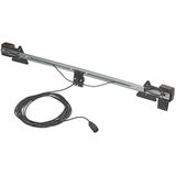 Pro Plus Verlichtingsbalk Metaal - Uitschuifbaar 140 t/m 200 cm - 12 meter Kabel - 7 Polige Stekker