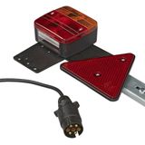 Pro Plus Verlichtingsbalk Metaal - Uitschuifbaar 140 t/m 200 cm - 12 meter Kabel - 7 Polige Stekker