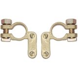 ProPlus - Accupoolklemmen Set - Messing - Blisterverpakking