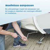 ProPlus - Uitdraaislinger - Zilver - Messing - 620 mm