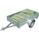 ProPlus - Elastisch Aanhangwagennet - 2.00 x 3.50 Meter - Inclusief Opbergtas