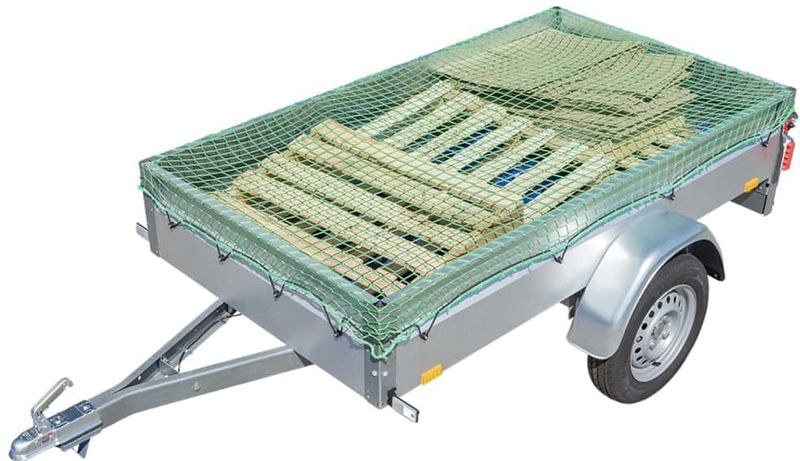 ProPlus - Elastisch Aanhangwagennet - 2.00 x 3.50 Meter - Inclusief Opbergtas