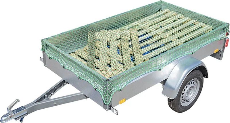 ProPlus - Aanhangernet - 2.50 x 4.50 m - Maaswijdte 45 mm - UV-gestabiliseerd