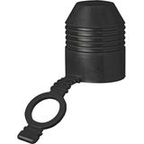 Proplus Trekhaakdop - Met Ring - Rubber - 7 Cm - Zwart