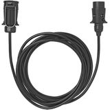 Pro Plus Verlengkabel 5 meter met 7 Polig Stekker en 7 Polige Stekkerdoos - blister