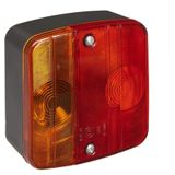 Pro Plus Achterlicht Aanhangwagen - Caravan - 4 Functies - 98 x 104 mm - Inclusief Gloeilampjes - blister