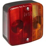 Pro Plus Achterlicht Aanhangwagen - Caravan - 4 Functies - 98 x 104 mm - Inclusief Gloeilampjes - blister