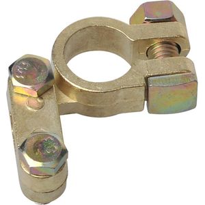 ProPlus Accupoolklem - messing en staal - binnendiameter 16-17 mm - min pool