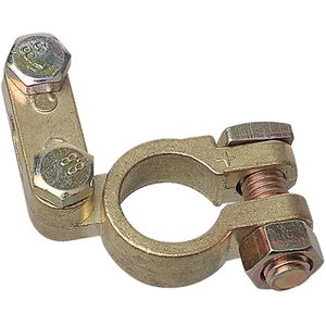 ProPlus Accupoolklem - Messing en Staal - Ø 18 mm - Pluspool