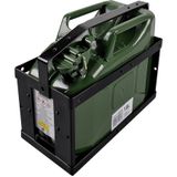 ProPlus - Jerrycanhouder - Zwart - Metaal - Vergrendelbare Bevestiging