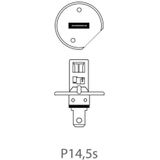 ProPlus - Autolamp - 12V - 55W - P14.5S - H1 - Blisterverpakking