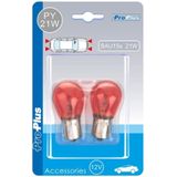 Pro Plus Autolamp - 12 Volt - 21 Watt - PY21 - BAU15S - Oranje - 2 stuks
