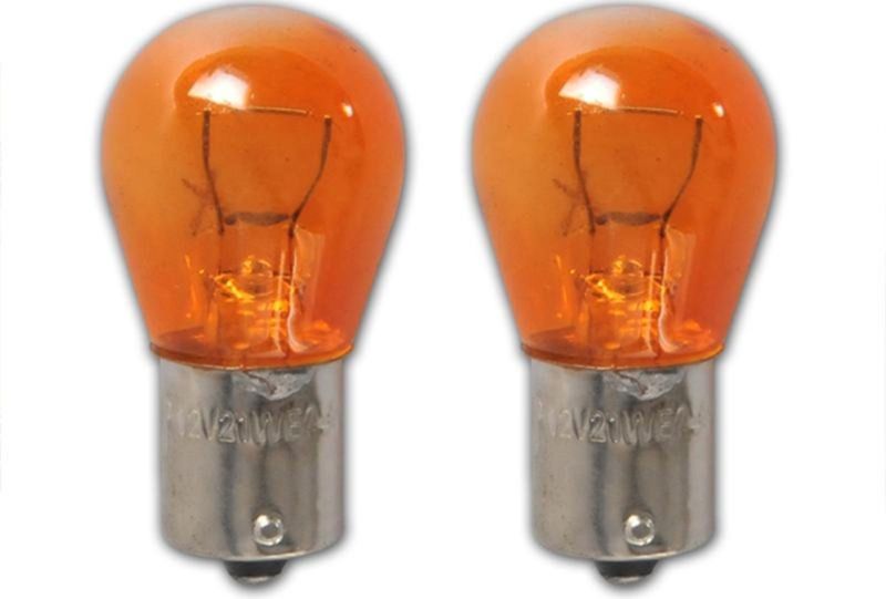 Pro Plus Autolamp - 12 Volt - 21 Watt - PY21 - BAU15S - Oranje - 2 stuks