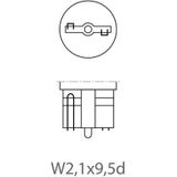 Pro Plus Autolamp - 12 Volt - 3 Watt - T10 - W2.1 x 9.5D - 2 stuks