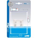 Pro Plus Autolamp - 12 Volt - 3 Watt - T10 - W2.1 x 9.5D - 2 stuks
