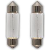 ProPlus - Autolamp Buislamp - 12V - 10W - SV8.5 - 11x38 mm - 2 Stuks
