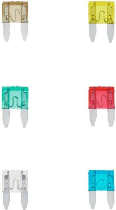 Pro Plus Steekzekeringen - Mini - Assorti - 6 delig