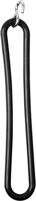 Proplus Spanrubber Met S-haak 20 Cm Rubber Zwart Per Stuk