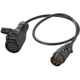 Pro Plus Verloopkabel 80 cm - 7 Polig Stekker naar 13 Polig Contrastekker