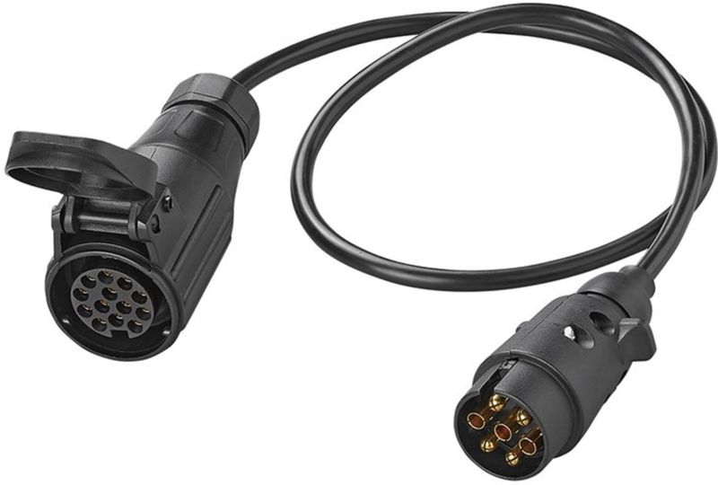 Pro Plus Verloopkabel 80 cm - 7 Polig Stekker naar 13 Polig Contrastekker