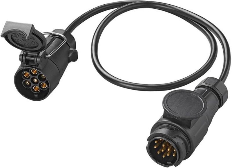 Pro Plus Verloopkabel 80 cm - 13 Polig Stekker naar 7 Polig Contrastekker