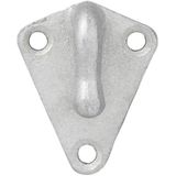 Pro Plus Haak - Touwhaak - Metaal - 40 x 45 mm - 10 stuks