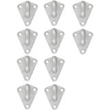 Pro Plus Haak - Touwhaak - Metaal - 40 x 45 mm - 10 stuks