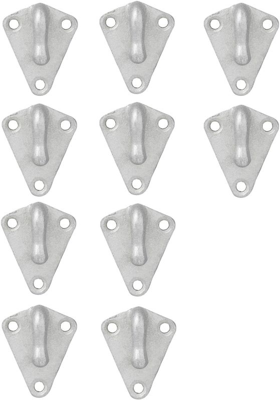 Pro Plus Haak - Touwhaak - Metaal - 40 x 45 mm - 10 stuks