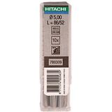 Hitachi – 780293 boor – voor metaal hss-din 338 multipack 10 stuks 3,7 x 70 mm lengte Util 39 mm