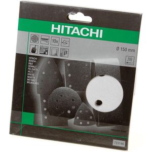 Hikoki Schuurschijf diameter 150 k320 velcro wit (10 st)