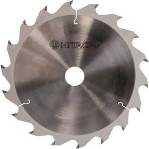 Hikoki Accessoires Hardmetalen Cirkelzaagblad 165X20 Z36 Dun Met Flr Tandvorm Voor Accumachines - 752415