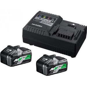 HiKOKI 36V MultiVolt Li-ion accu starterset (4.0/8.0Ah) + lader