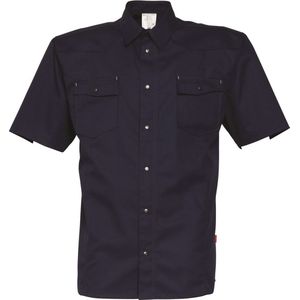 HAVEP Werkhemd korte mouwen Basic 1654 - Marine - L