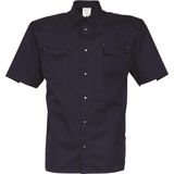 HAVEP 1654 Werkhemd korte mouw Marine maat XS