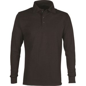 HAVEP Poloshirt FR lange mouwen 77020 - Zwart